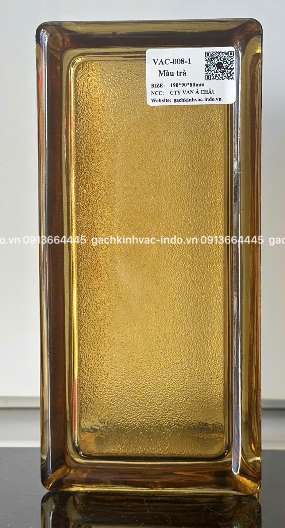 Gạch Kính VAC-008-1 Màu Trà